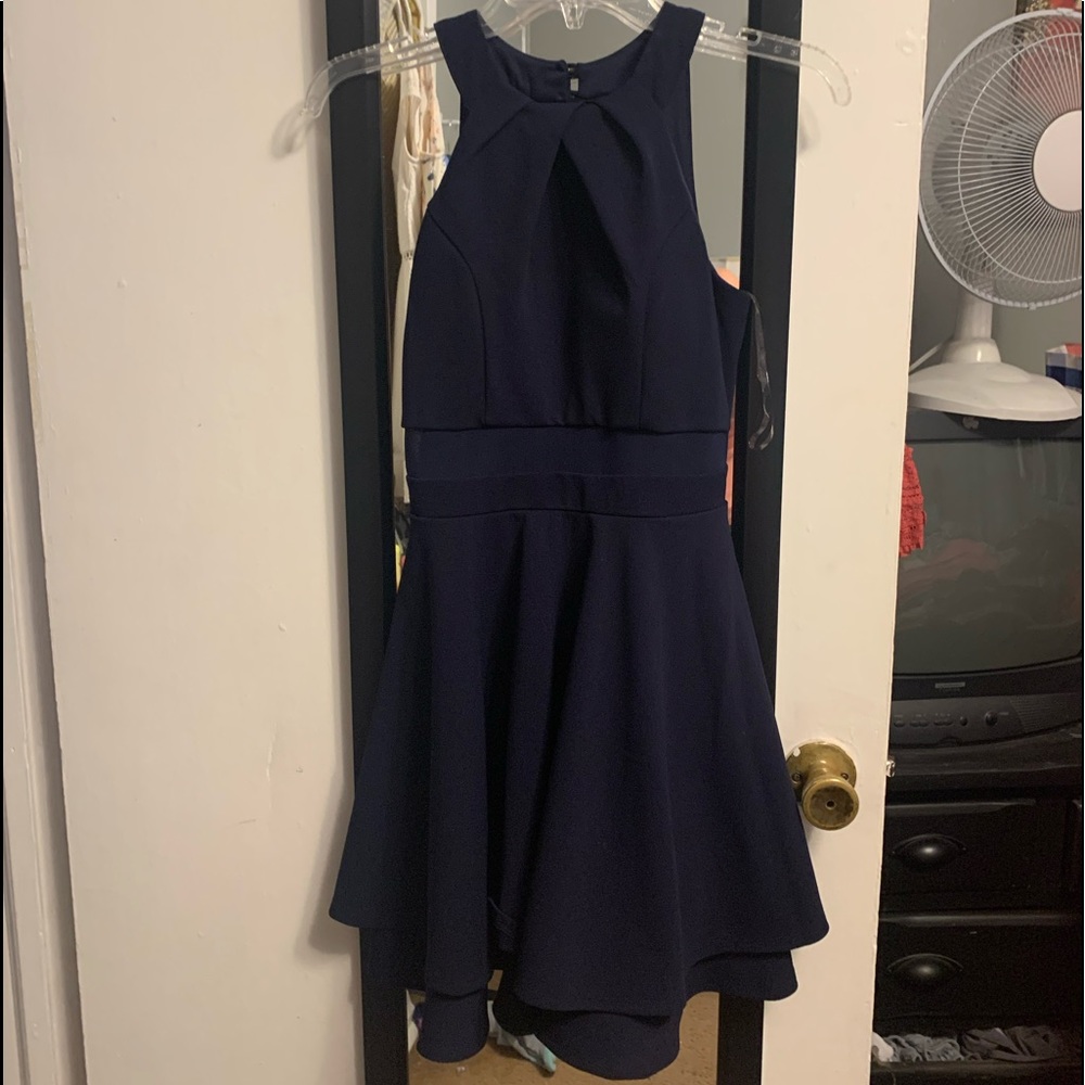 Beautiful navy blue Honey and Rosie dress